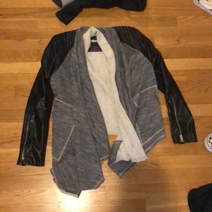 Adorable blank nyc faux leather jacket